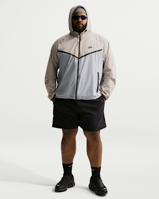 Nike Tech Dri-FIT Tam Boy Fermuarlı Dokuma Windrunner Erkek Ceketi